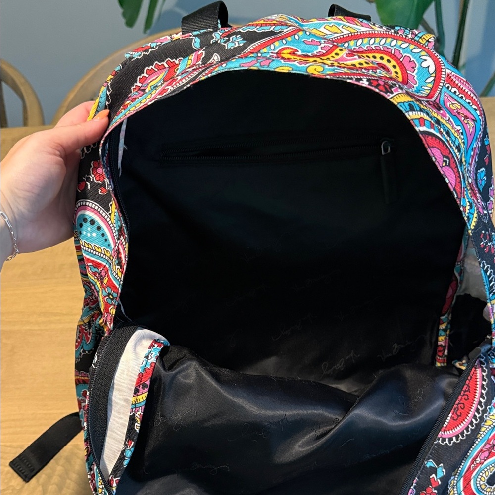 Vera Bradley Multicolor Paisley Backpack - Picture 5 of 7